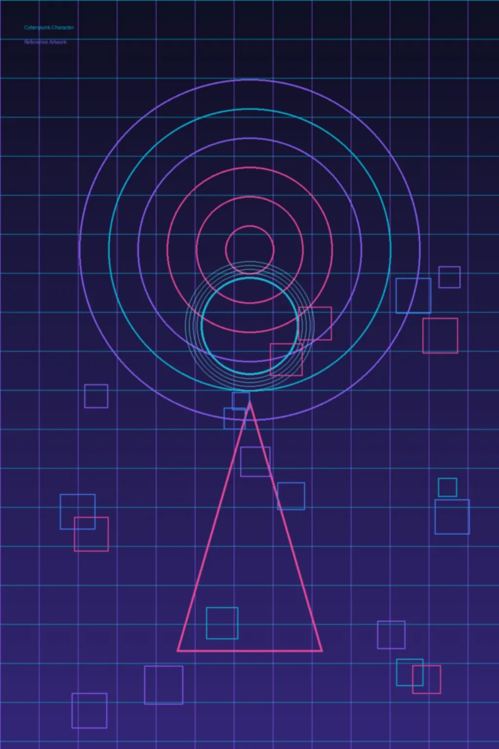 Reference artwork for AI prompt generation
